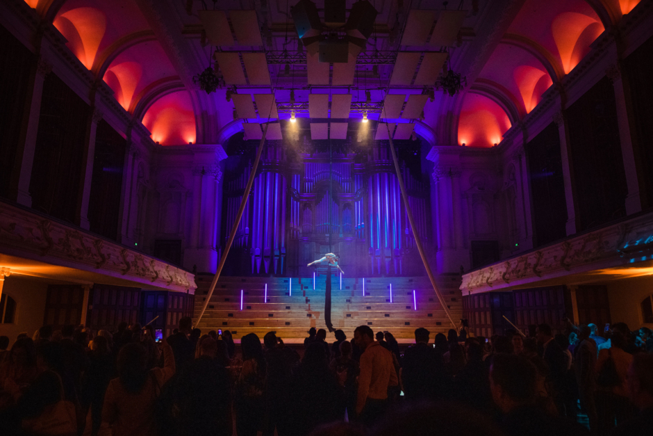 Function at Auckland Town Hall in the CBD