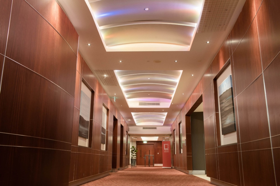 Pullman Auckland foyer.