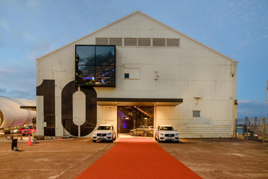 Launch event at Auckland's Shed 10
