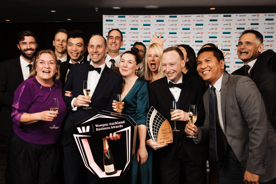 Winners at Westpac business awards Auckland held at Cordis