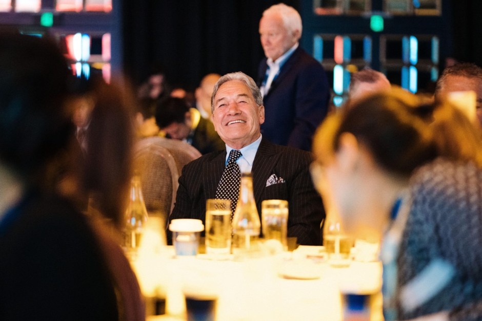 Auckland event photography. Winston Peters guest at Cordis, Auckland conference. 